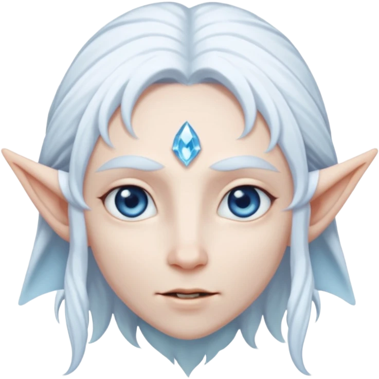 albino ice elf emoji