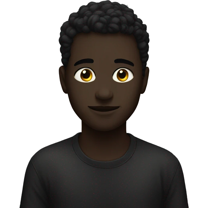 black sky emoji