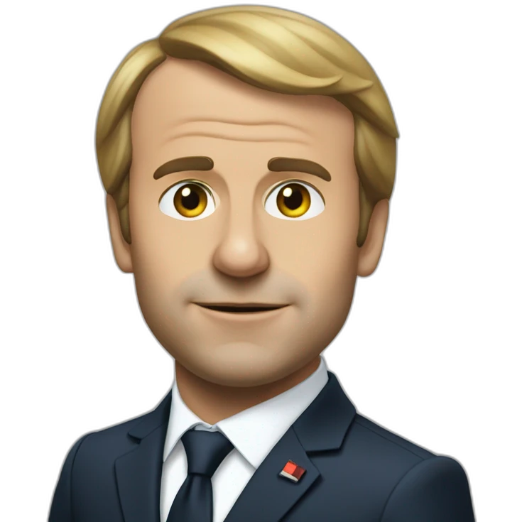 Macron démission emoji
