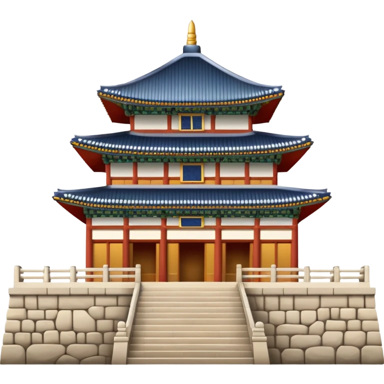 South Korea 
Gyeongbokgung Palace castle emoji