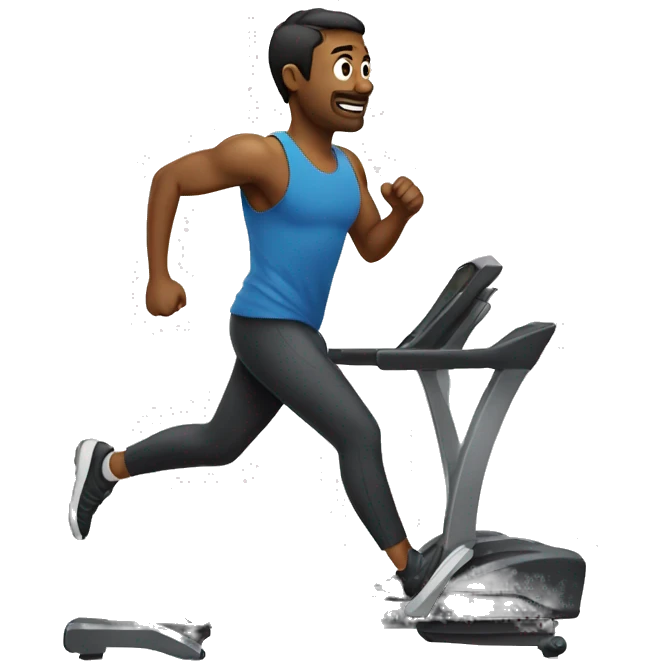 person doing cardio emoji