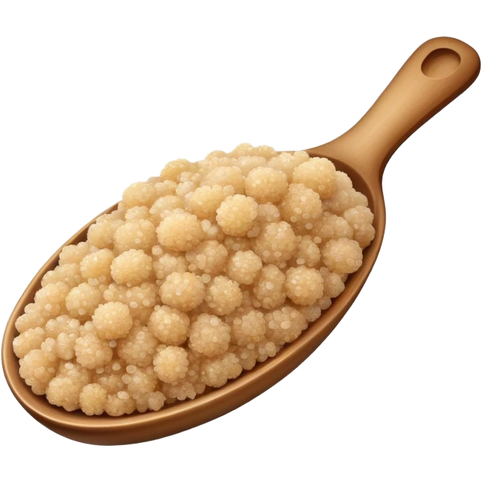 spoonful of quinoa emoji