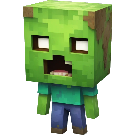 minecraft zombie emoji
