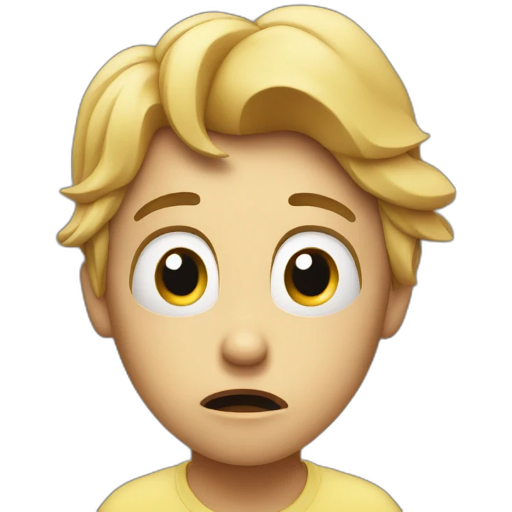 stress and panic emoji