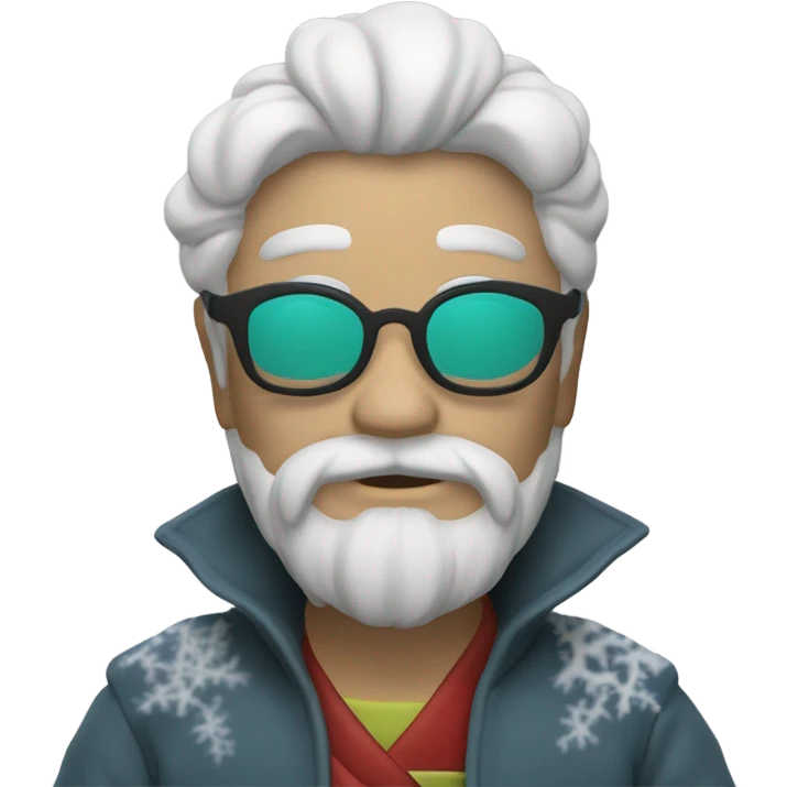 滑雪的恐龙 emoji