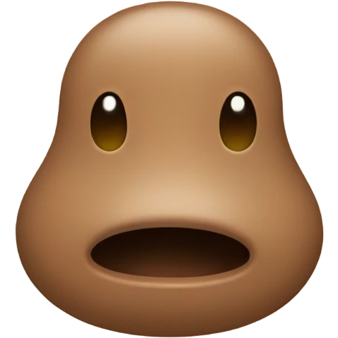 soft brown emoji