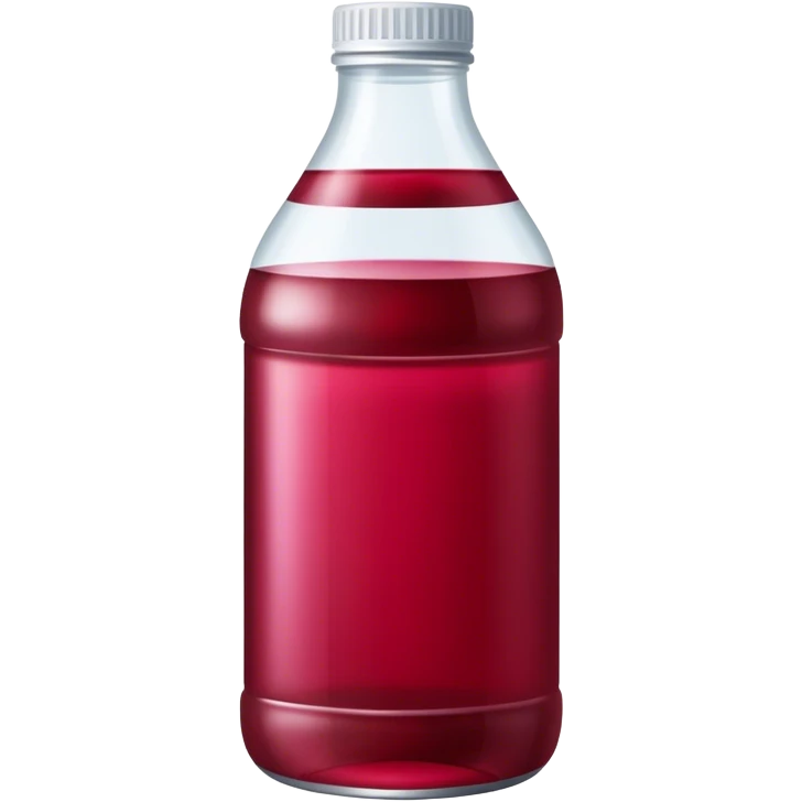 Cranberry bottle juice emoji