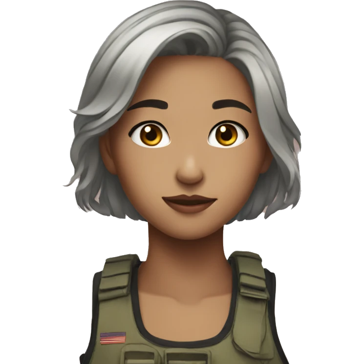 tank theme, girl, anime  emoji