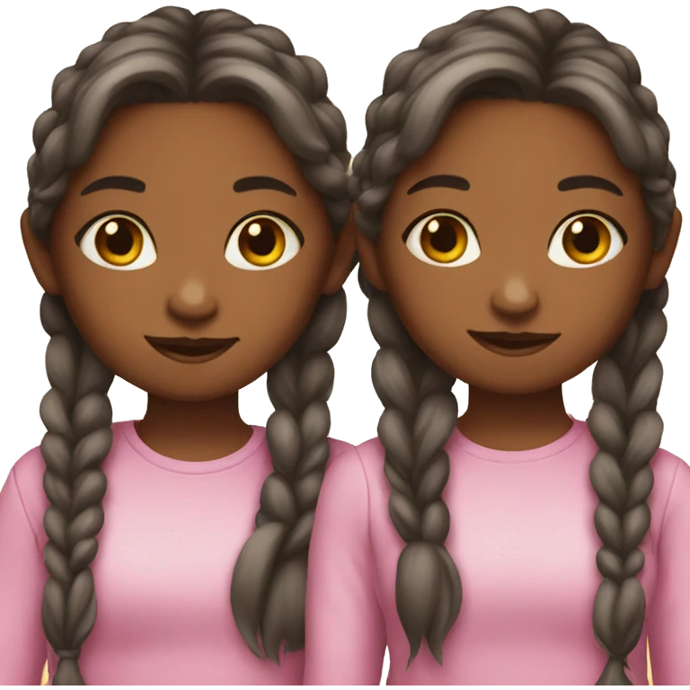 Twin girls emoji
