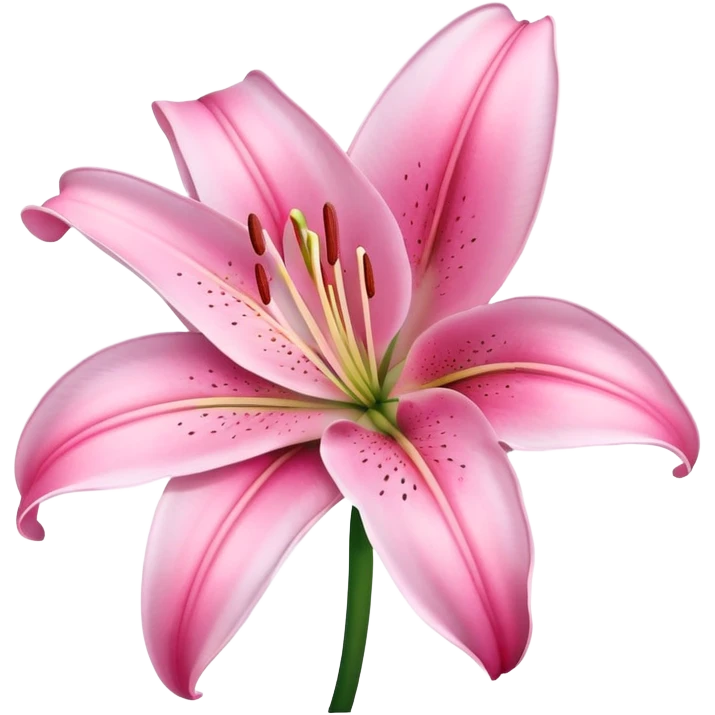 Pink likly flower emoji