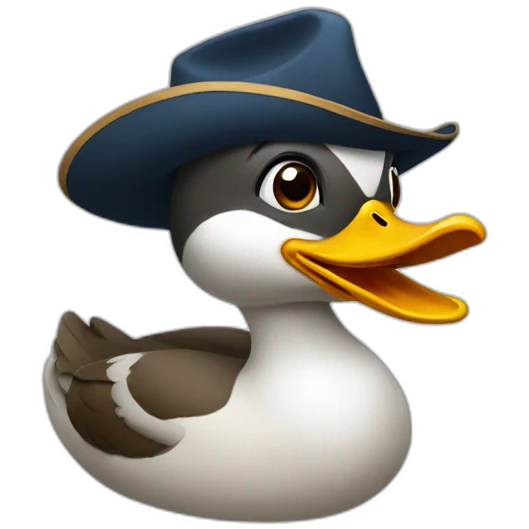 Un canard emoji