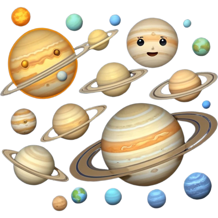 Solar system emoji