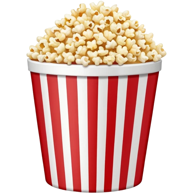 Popcorn bucket emoji