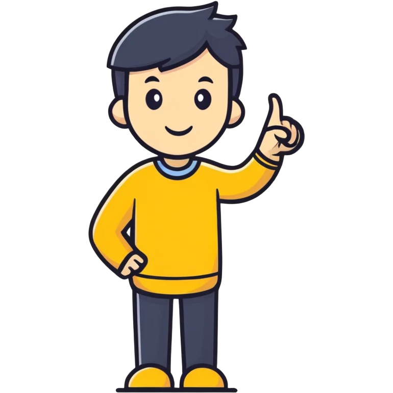 Pointing to you emoji