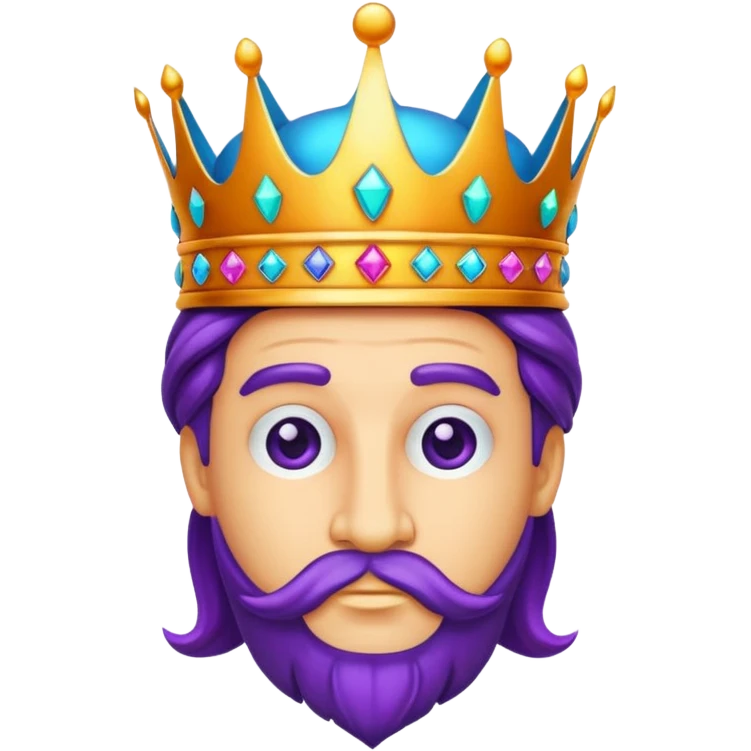 Create King Of Arts logo emoji
