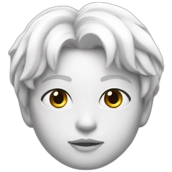 Cœur blanc emoji