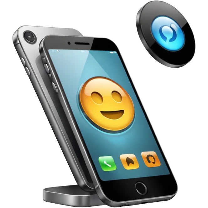 phone streaming emoji