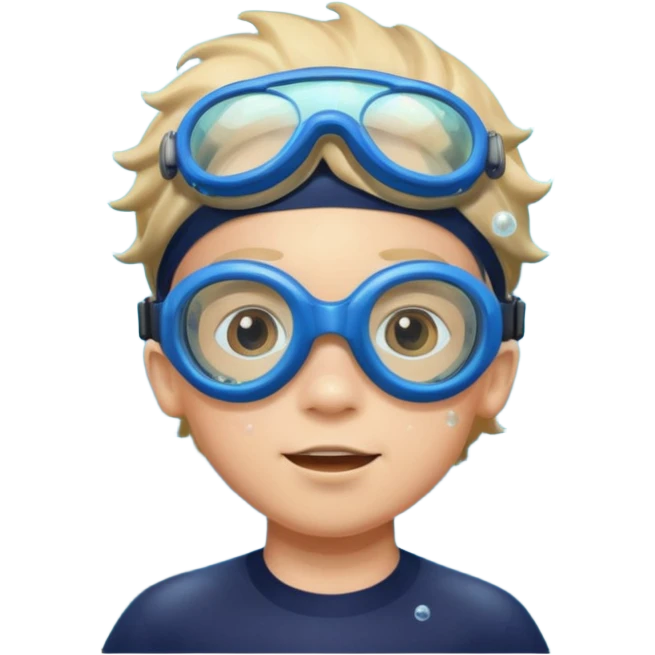 Underwater boy  emoji