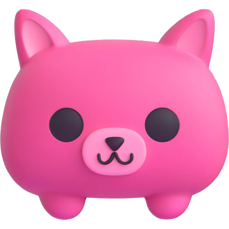 Pink emoji