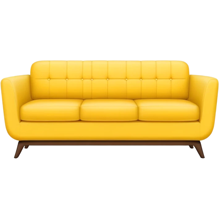 yellow basic sofa
 emoji