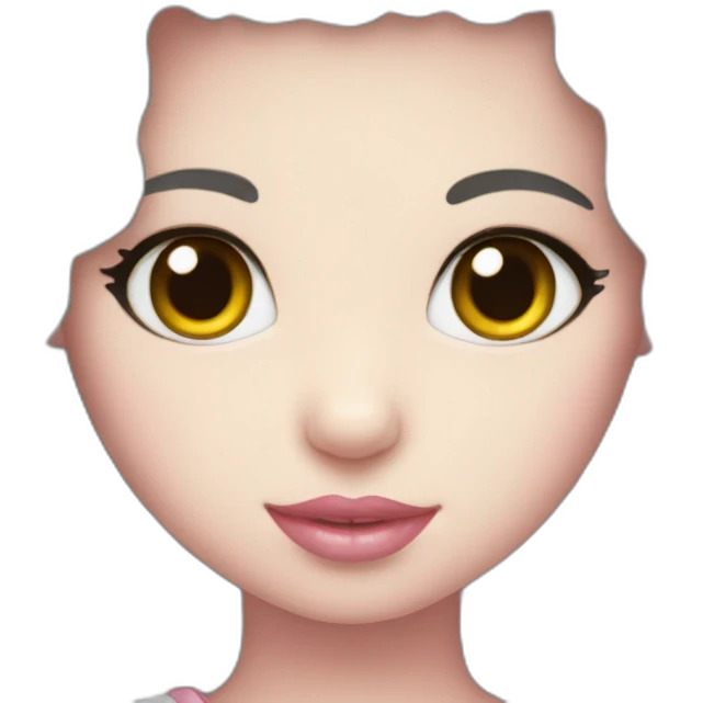 hello kitty loving eyes emoji