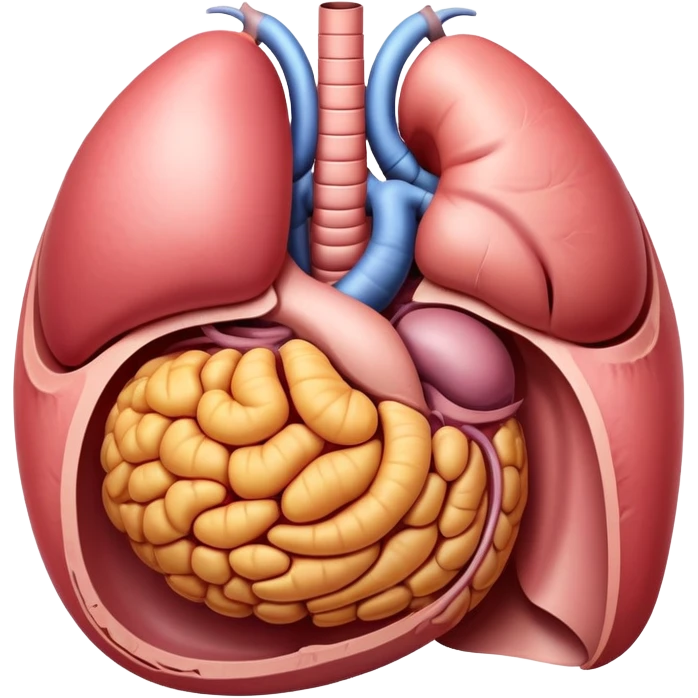 Anatomically correct stomach organ emoji