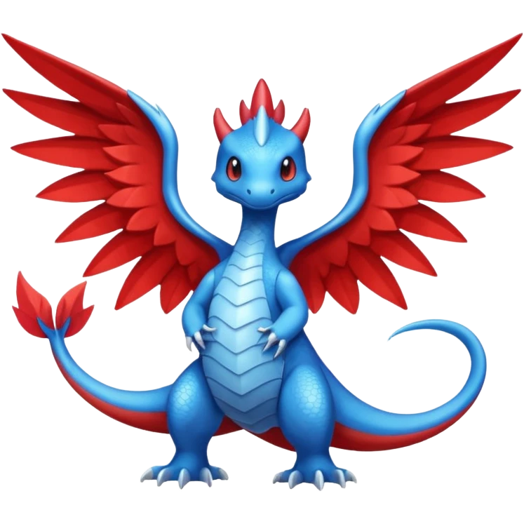 Salamence (full body) emoji