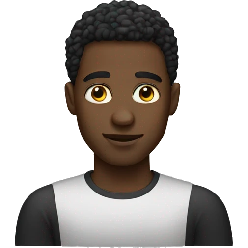 Black guy emoji