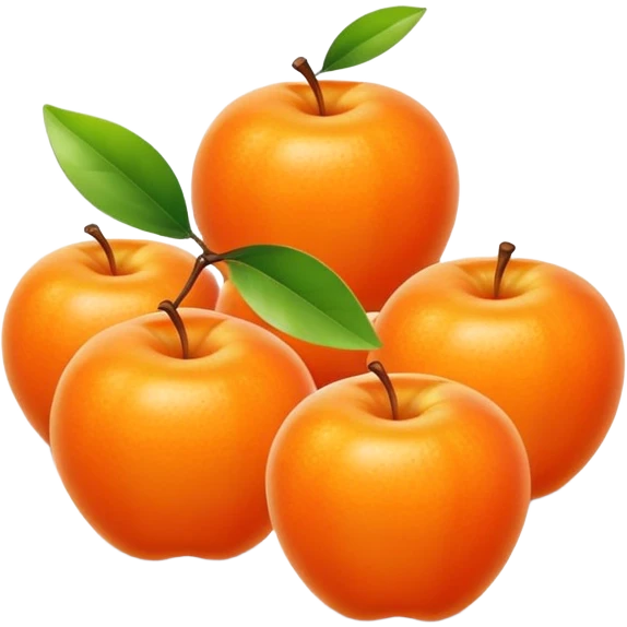 Klementin mandarin appelsin emoji