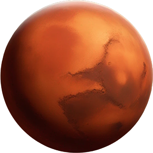 red planet mars emoji
