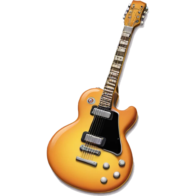80s guitar emoji