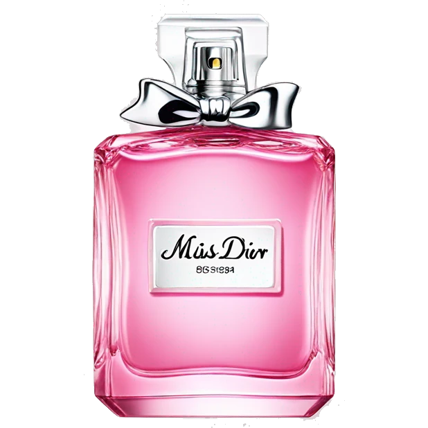 Pink miss dior perfume emoji