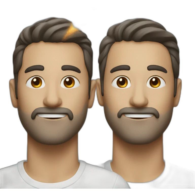 Two comets emoji
