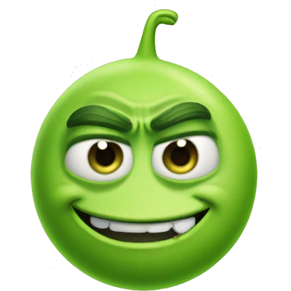 High mike wazowski  emoji