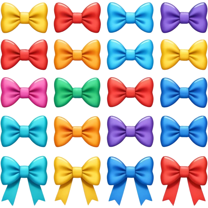 Emoji de moños emoji