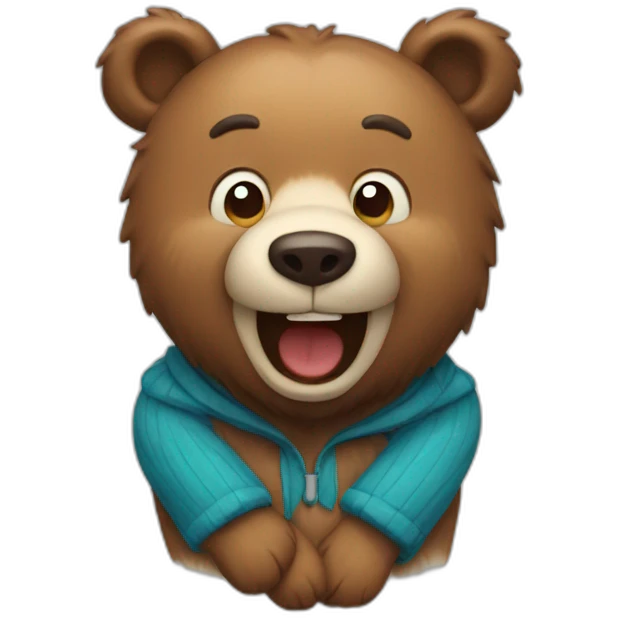 happy bear emoji