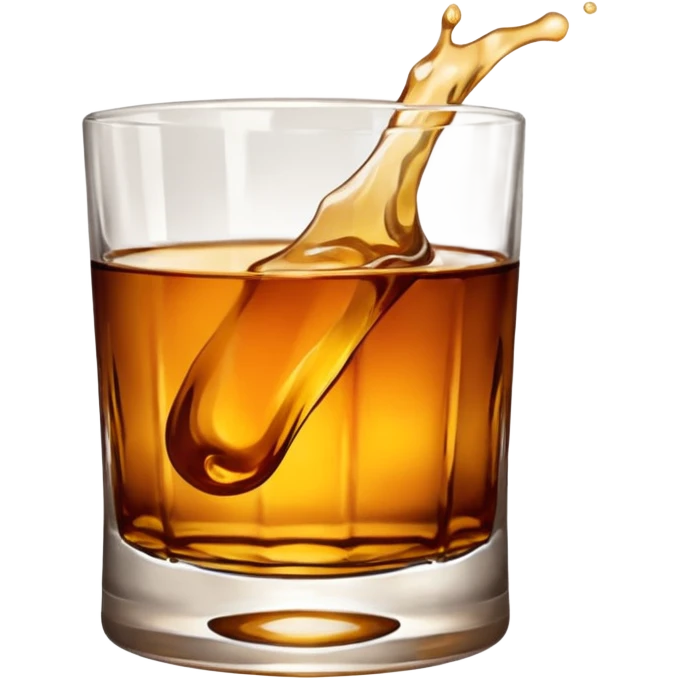 glass of whiskey emoji
