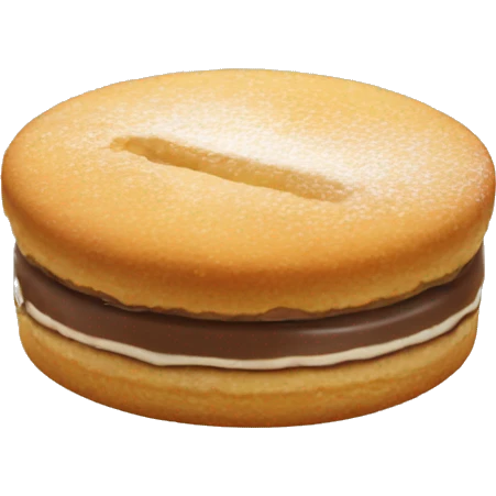 Alfajor de maizena emoji