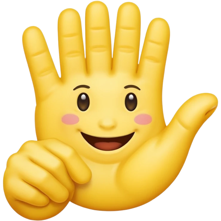 I want a classic emoji with hand finger emoji