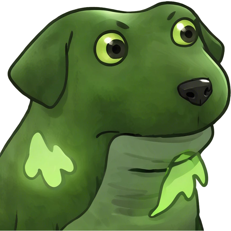 Ghost dog emoji