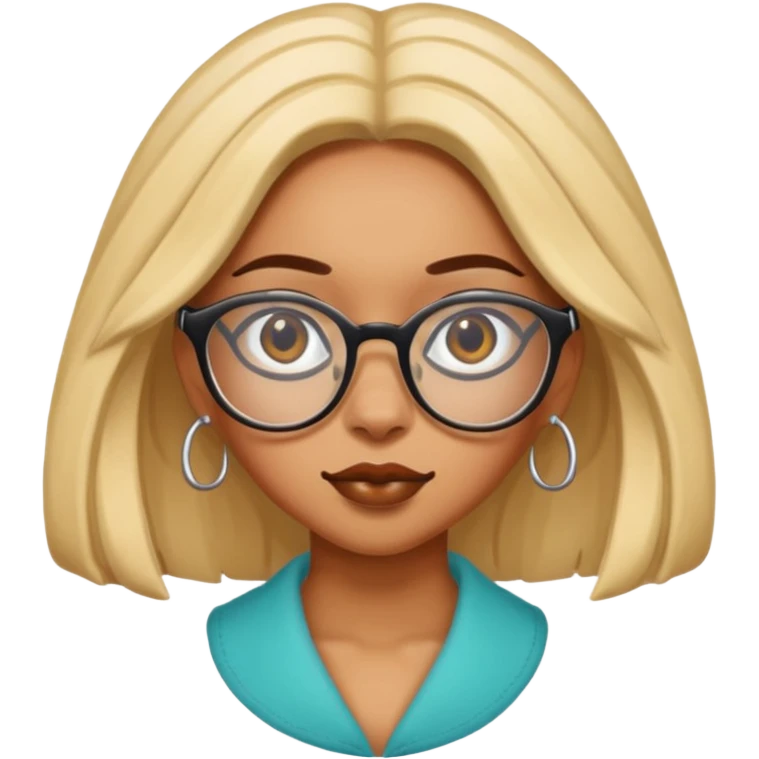 doja cat wear glasses emoji