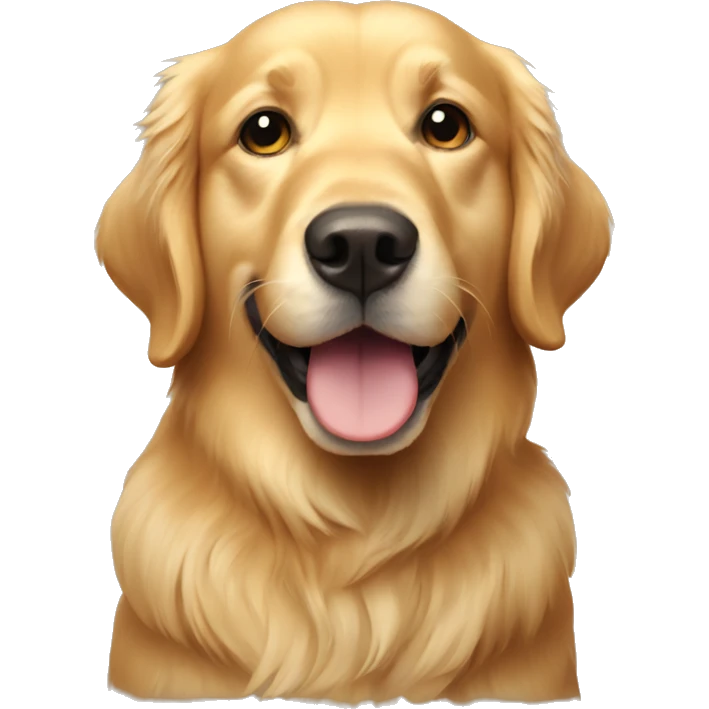 Golden retriever emoji