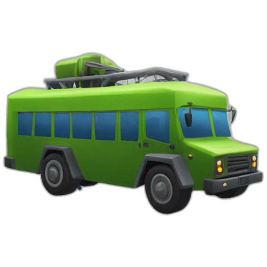 fornite battle bus emoji