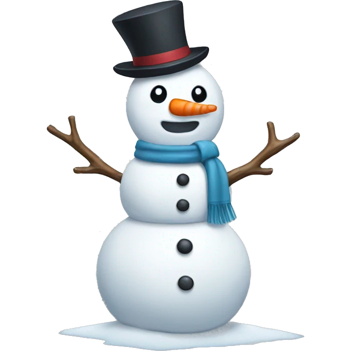 Snowman emoji