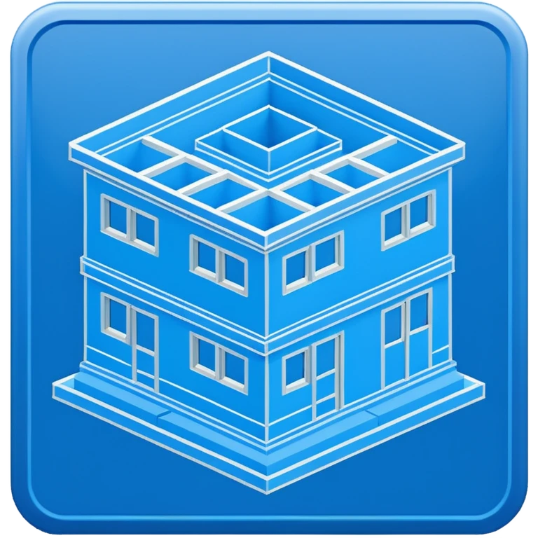 blue construction drawing emoji