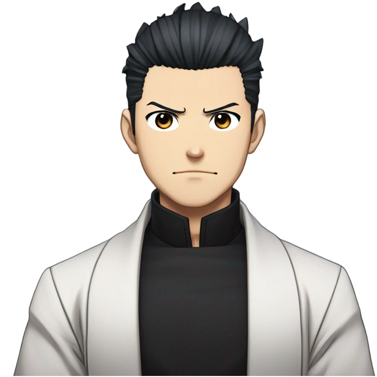 Toji fushiguro from anime jujutsu kaisen  emoji