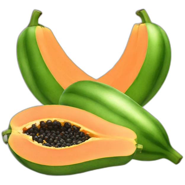 papaya emoji