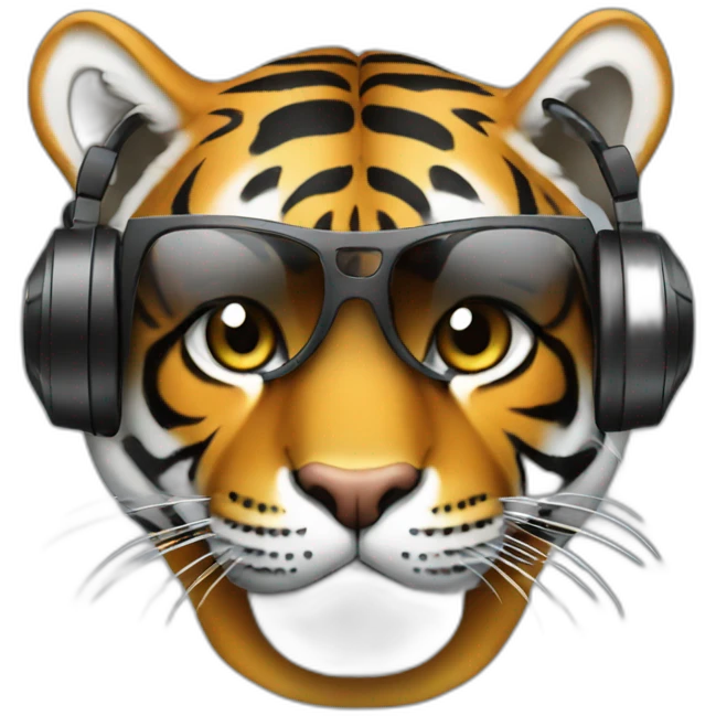 dj tiger emoji
