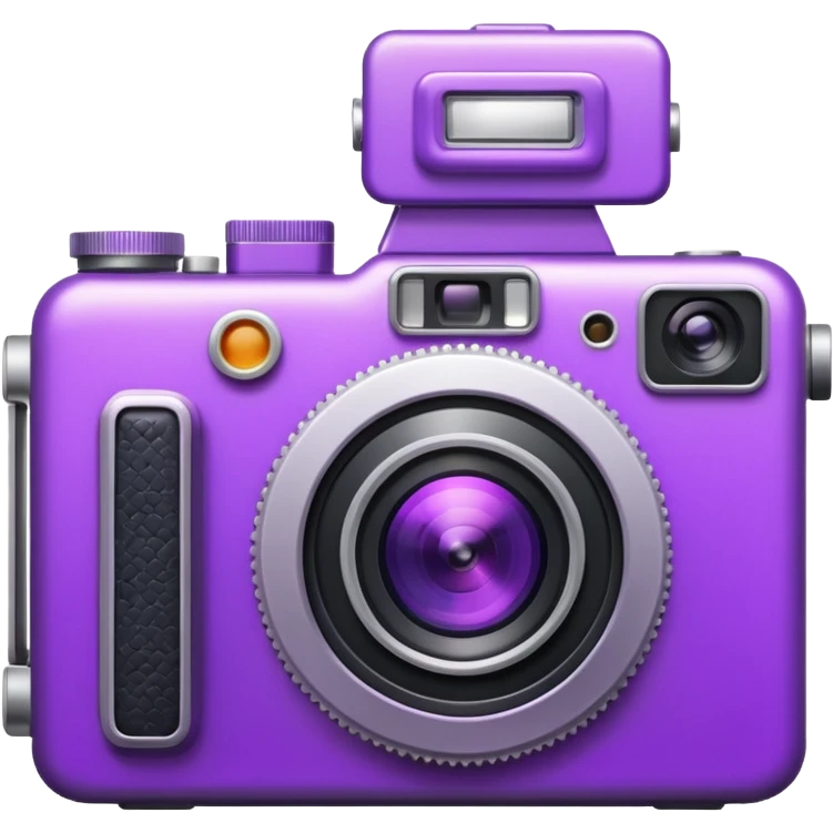 Purple camera emoji