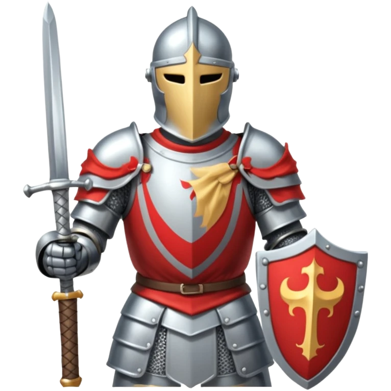 Headless Knight with Sword close up emoji